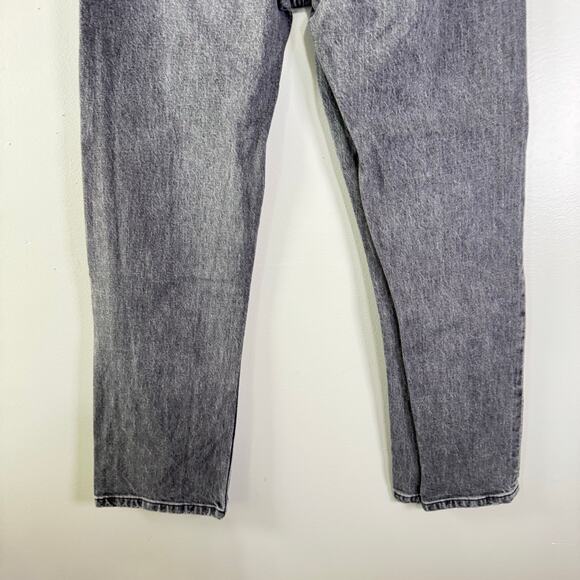 LOFT Ann Taylor High Waist Straight Crop Jeans Womens 26/2 Gray Denim Casual - Picture 8 of 11